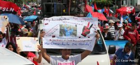 Miles piden Justicia para las víctimas del terrorismo golpista y conmemoran el 38 Aniversario de la Alfabetización