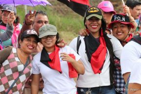 Miles piden Justicia para las víctimas del terrorismo golpista y conmemoran el 38 Aniversario de la Alfabetización