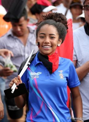 Miles piden Justicia para las víctimas del terrorismo golpista y conmemoran el 38 Aniversario de la Alfabetización