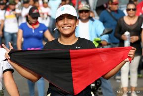 Miles piden Justicia para las víctimas del terrorismo golpista y conmemoran el 38 Aniversario de la Alfabetización