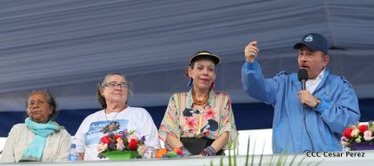 Justicia para víctimas del terrorismo, claman miles de nicaragüenses en Aniversario de Pancasán