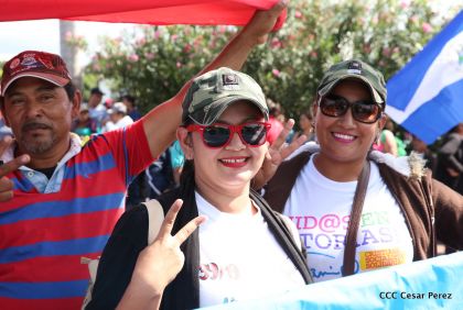 Justicia para víctimas del terrorismo, claman miles de nicaragüenses en Aniversario de Pancasán