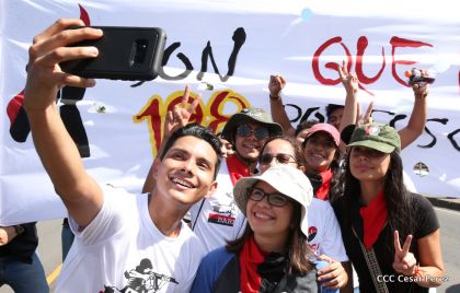 Justicia para víctimas del terrorismo, claman miles de nicaragüenses en Aniversario de Pancasán