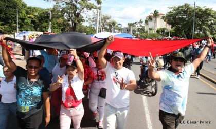 Justicia para víctimas del terrorismo, claman miles de nicaragüenses en Aniversario de Pancasán