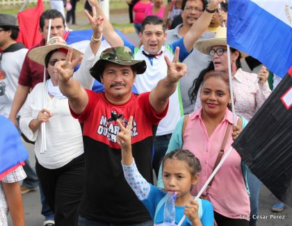 Justicia para víctimas del terrorismo, claman miles de nicaragüenses en Aniversario de Pancasán