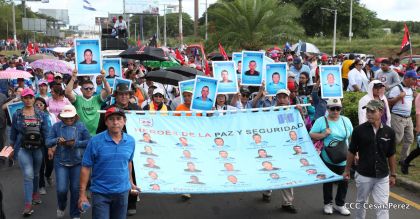 Justicia para víctimas del terrorismo, claman miles de nicaragüenses en Aniversario de Pancasán