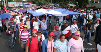 Justicia para víctimas del terrorismo, claman miles de nicaragüenses en Aniversario de Pancasán