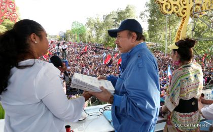 Justicia para víctimas del terrorismo, claman miles de nicaragüenses en Aniversario de Pancasán