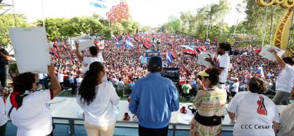 Justicia para víctimas del terrorismo, claman miles de nicaragüenses en Aniversario de Pancasán