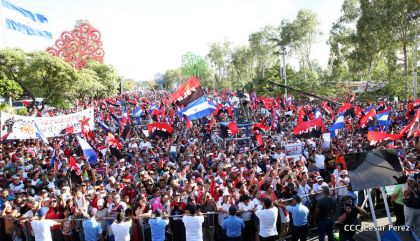 Justicia para víctimas del terrorismo, claman miles de nicaragüenses en Aniversario de Pancasán
