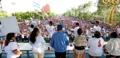 Justicia para víctimas del terrorismo, claman miles de nicaragüenses en Aniversario de Pancasán