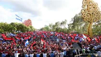 Justicia para víctimas del terrorismo, claman miles de nicaragüenses en Aniversario de Pancasán