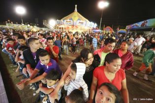 Inauguración de Parque de la Niñez Feliz en Estelí (NOCHE)