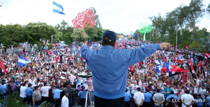 Justicia para víctimas del terrorismo, claman miles de nicaragüenses en Aniversario de Pancasán