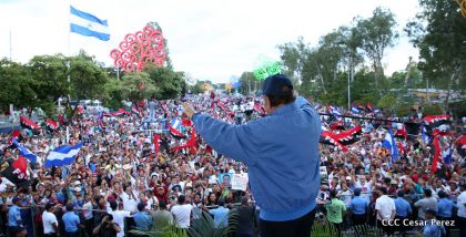 Justicia para víctimas del terrorismo, claman miles de nicaragüenses en Aniversario de Pancasán