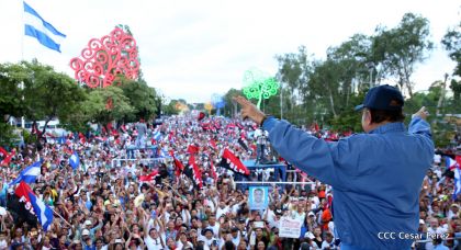 Justicia para víctimas del terrorismo, claman miles de nicaragüenses en Aniversario de Pancasán