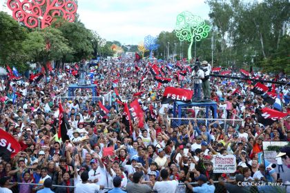 Justicia para víctimas del terrorismo, claman miles de nicaragüenses en Aniversario de Pancasán