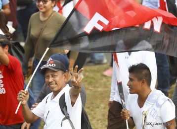 Justicia para víctimas del terrorismo, claman miles de nicaragüenses en Aniversario de Pancasán