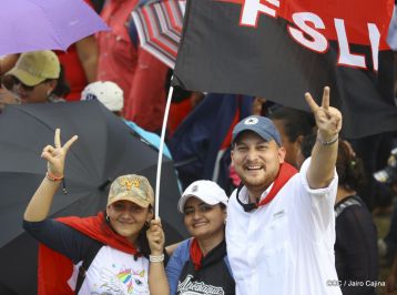 Justicia para víctimas del terrorismo, claman miles de nicaragüenses en Aniversario de Pancasán