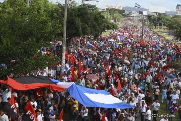 Justicia para víctimas del terrorismo, claman miles de nicaragüenses en Aniversario de Pancasán