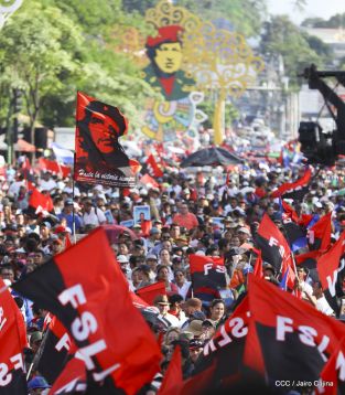 Justicia para víctimas del terrorismo, claman miles de nicaragüenses en Aniversario de Pancasán