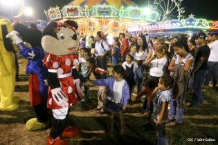 Inauguración de Parque de la Niñez Feliz en Estelí (NOCHE)