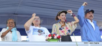 Justicia para víctimas del terrorismo, claman miles de nicaragüenses en Aniversario de Pancasán