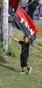 Justicia para víctimas del terrorismo, claman miles de nicaragüenses en Aniversario de Pancasán