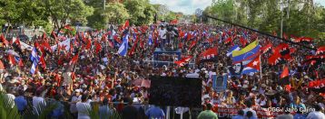 Justicia para víctimas del terrorismo, claman miles de nicaragüenses en Aniversario de Pancasán