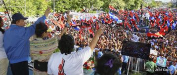 Justicia para víctimas del terrorismo, claman miles de nicaragüenses en Aniversario de Pancasán