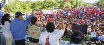 Justicia para víctimas del terrorismo, claman miles de nicaragüenses en Aniversario de Pancasán