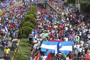 En #SeptiembreVictorioso miles exigen justicia para las víctimas del terrorismo golpista