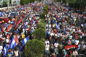 En #SeptiembreVictorioso miles exigen justicia para las víctimas del terrorismo golpista