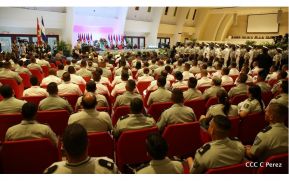 Acto del 39 aniversario de constitución del Ejército de Nicaragua