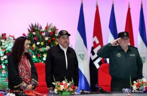 Acto del 39 aniversario de constitución del Ejército de Nicaragua