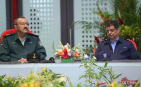 Acto del 39 aniversario de constitución del Ejército de Nicaragua