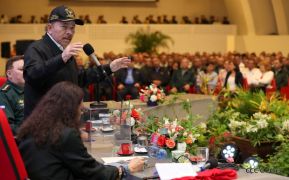 Acto del 39 aniversario de constitución del Ejército de Nicaragua