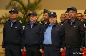Acto del 39 aniversario de constitución del Ejército de Nicaragua