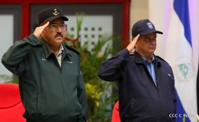 Acto del 39 aniversario de constitución del Ejército de Nicaragua