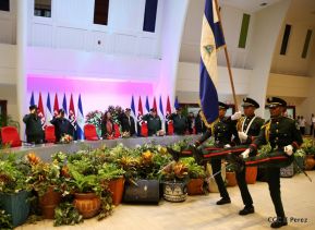 Acto del 39 aniversario de constitución del Ejército de Nicaragua