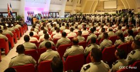 Acto del 39 aniversario de constitución del Ejército de Nicaragua