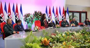 Acto del 39 aniversario de constitución del Ejército de Nicaragua