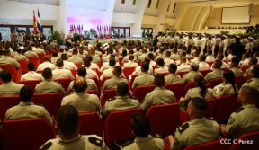 Acto del 39 aniversario de constitución del Ejército de Nicaragua