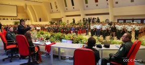 Acto del 39 aniversario de constitución del Ejército de Nicaragua