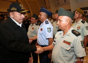 Acto del 39 aniversario de constitución del Ejército de Nicaragua