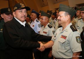 Acto del 39 aniversario de constitución del Ejército de Nicaragua