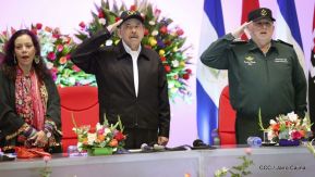 Acto del 39 aniversario de constitución del Ejército de Nicaragua