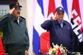 Acto del 39 aniversario de constitución del Ejército de Nicaragua
