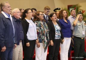 Acto del 39 aniversario de constitución del Ejército de Nicaragua