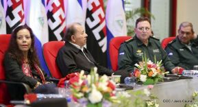 Acto del 39 aniversario de constitución del Ejército de Nicaragua